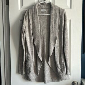 Barefoot Dreams Cozy Chic Lite Cardigan Sweater with Pockets Size M